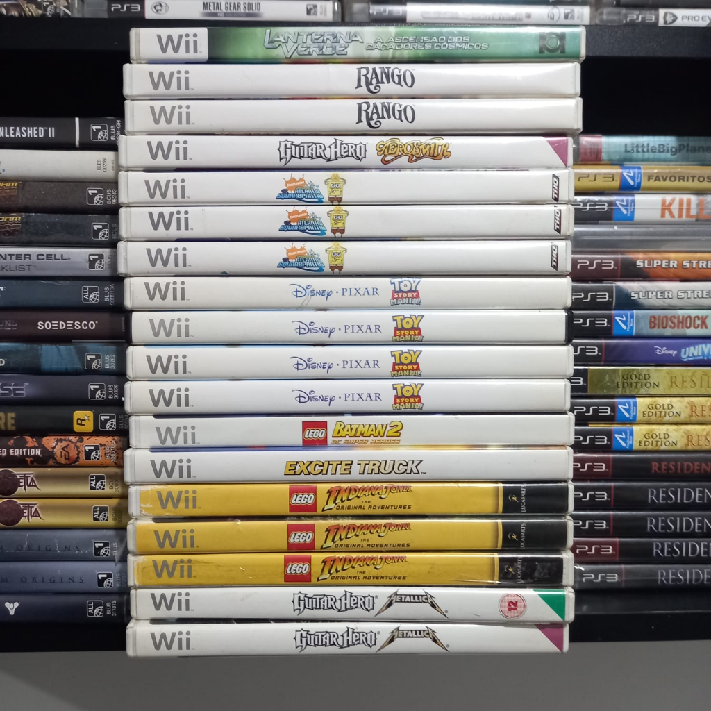 Jogos De Nintendo Wii Originais Midia Fisica