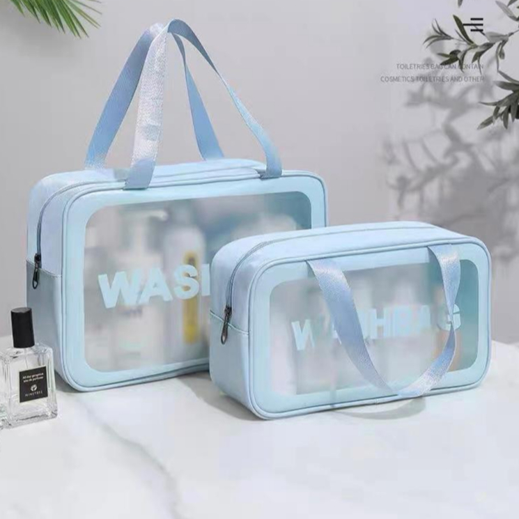 Bolsa Cosmética Transparente Impermeável Armazen