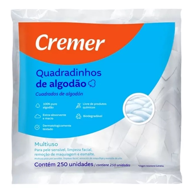 Algodão Quadradinho Cremer Multifunções Com 250