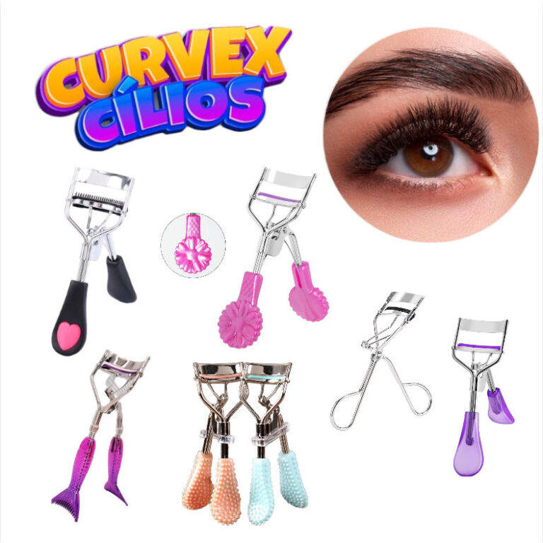 Curvador De Cílios Curvex Profissional Cores Sort
