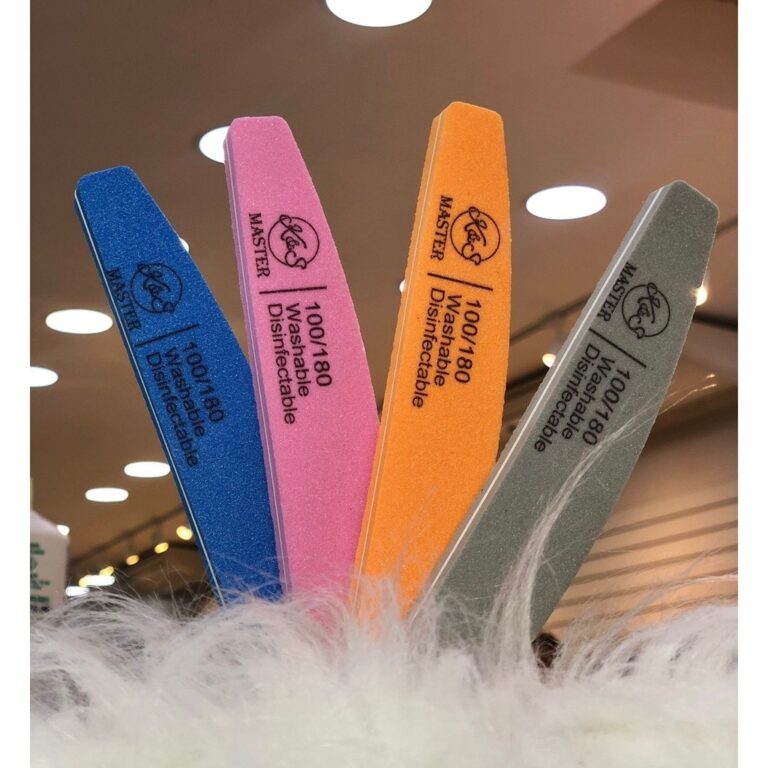 Lixa Buffer 100/180 KES Bumerangue Colorida para P