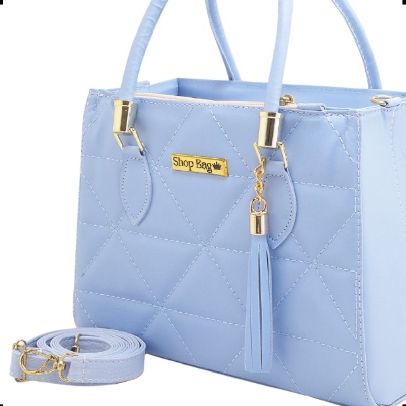 Bolsa Feminina Bordada  lorena Dubai Media Com Alça  Transversal