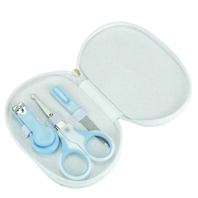 Kit 4 Peças Higiene Manicure Cuidados Pimpolho Ne