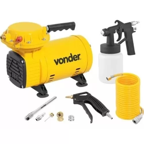 Compressor de ar mini elétrico portátil Vonder 6