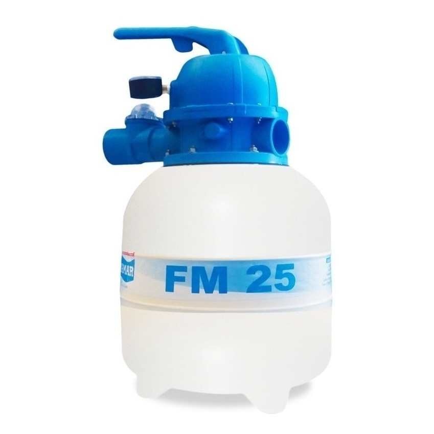 Filtro Para Piscina Fm-25 P/ Até 19 Mil Litros Sodramar