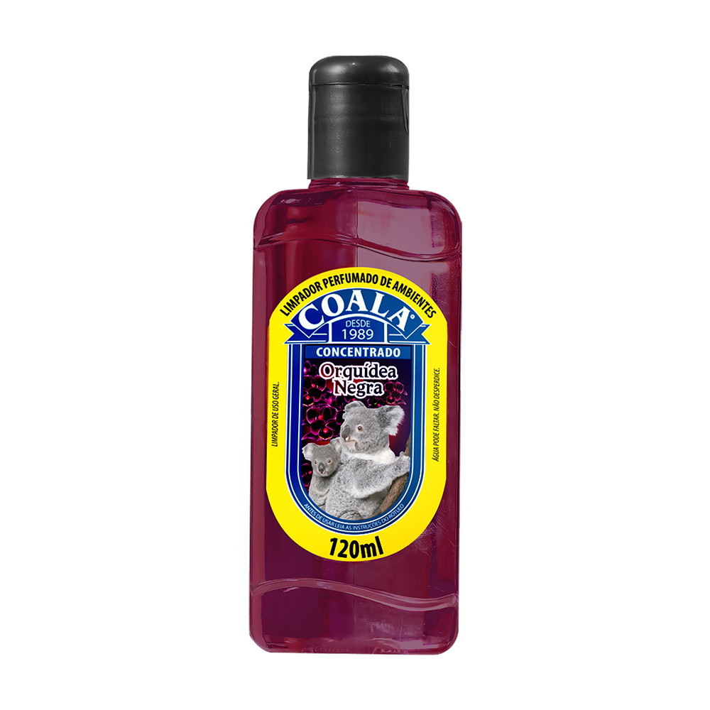 Coala Essências – Limpador Perfumado de Ambientes Orquídea Negra 120 ml