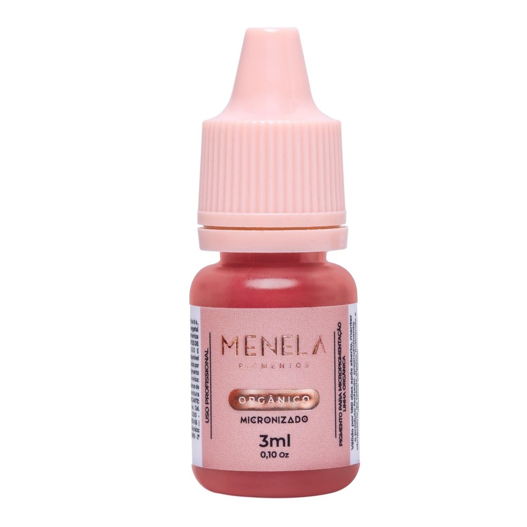 Pigmento Menela Miss Candy (Coral) 3ml – Orgânico Micropigmentação Labial