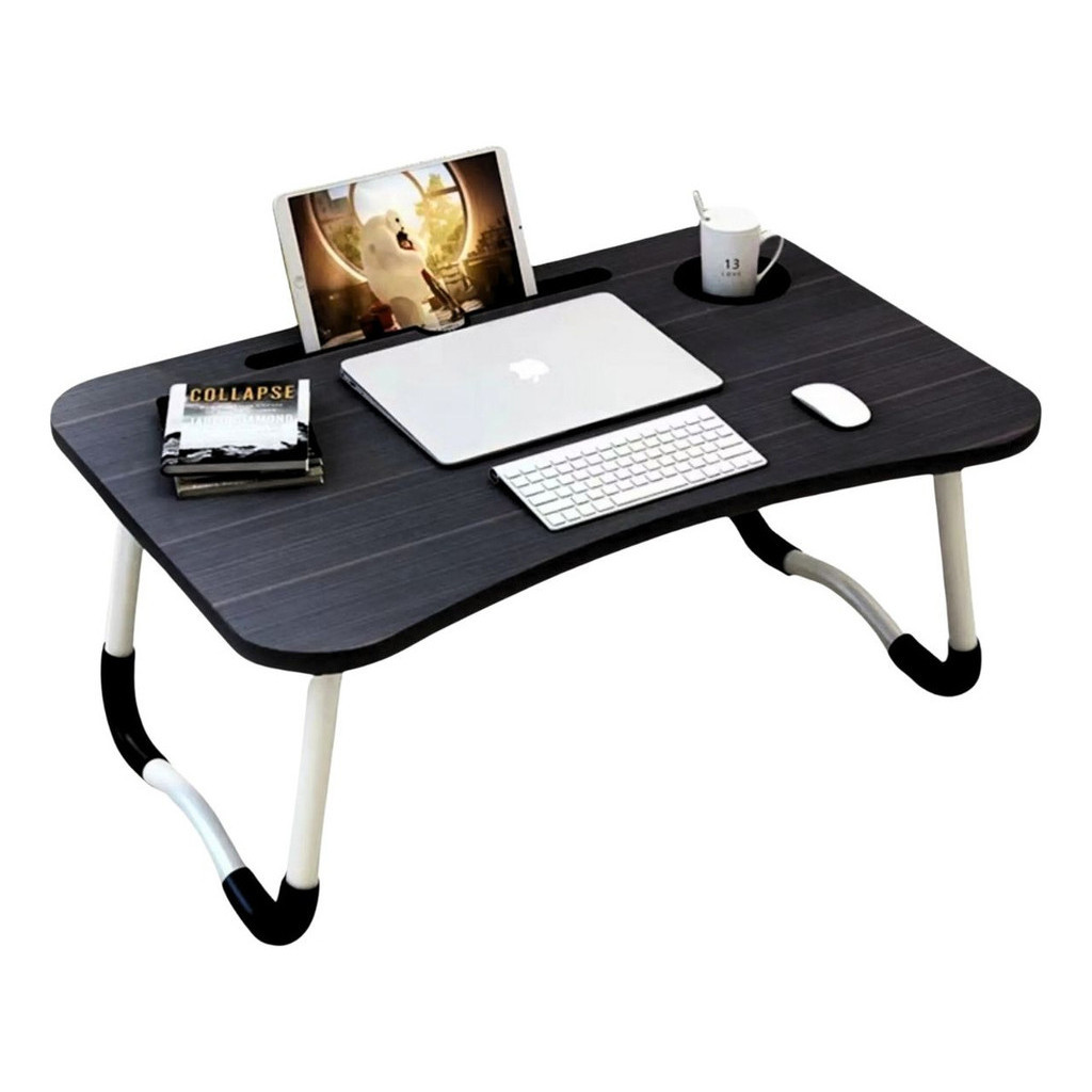 Mesa Dobravel Portátil Cama Sofá Suporte Notebook Tablet Refeição Home Office Mesinha Apoio Multiuso