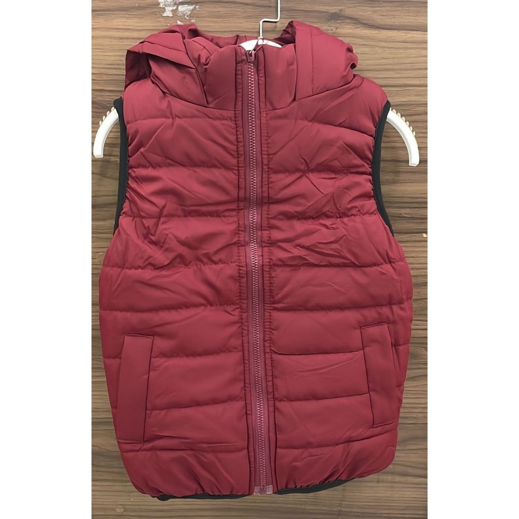 Jaqueta de colete ultraleve infantil menino no189