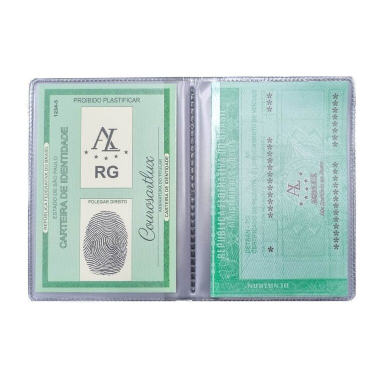 Plástico Interno PVC para documentos Refil Artlux