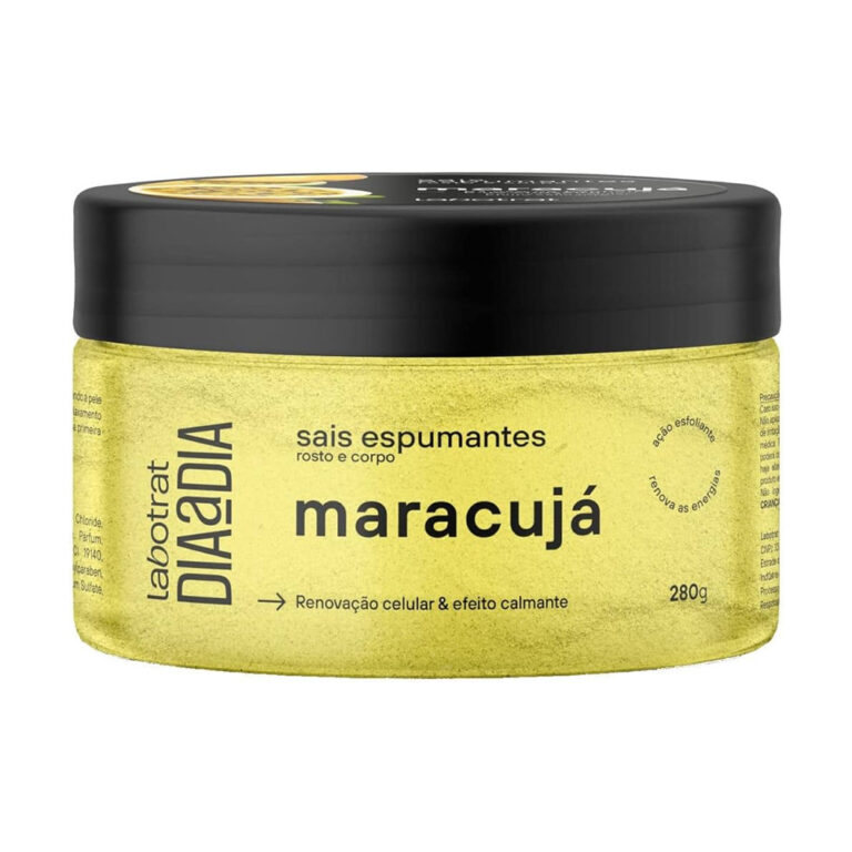 Sais de Banho Rosto e Corpo Espumantes Maracujá D