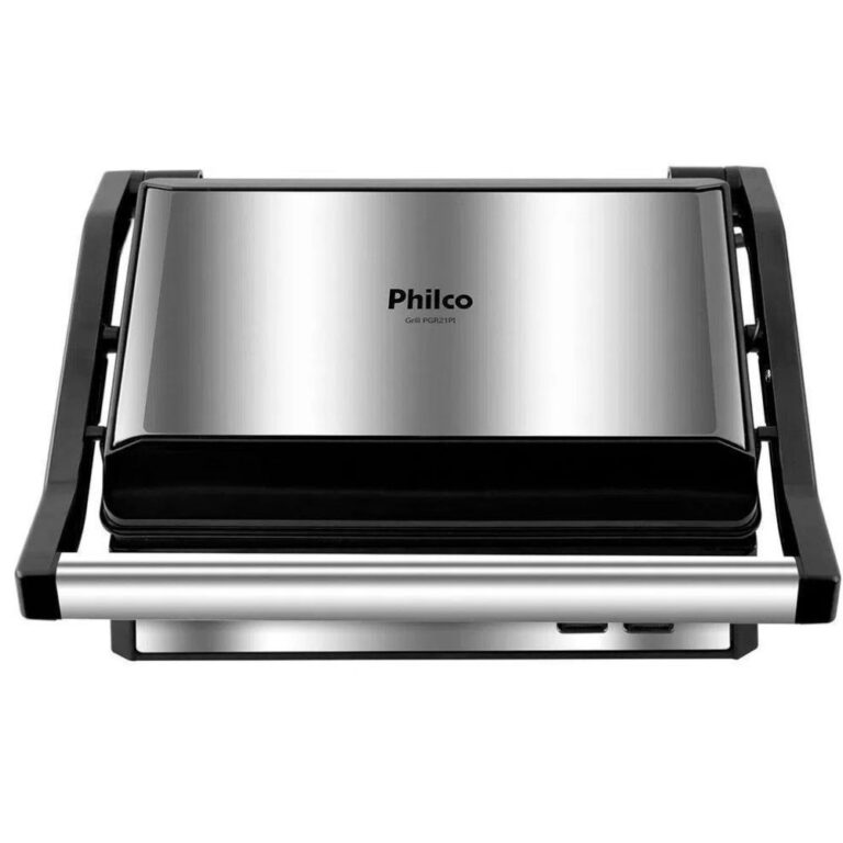 Grill e Sanduicheira Philco PGR21PI Maxx Clean 100