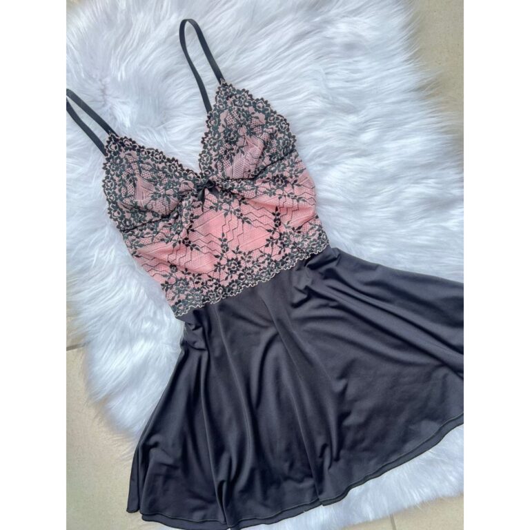 Mit Lingerie Vestido Feminino De Dormir Camisola S