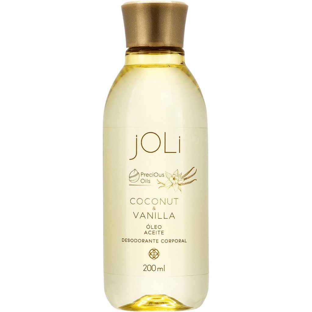 Óleo Corporal Joli Vanilla e Coco Hinode 200ml