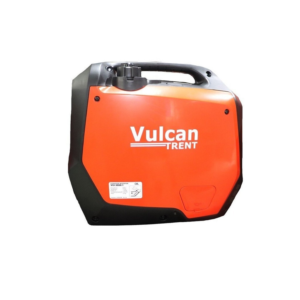 Gerador Inverter Gasolina 4t 79cc 2,0kva 2000w 127v Vgi2000-1 Vulcan Trent