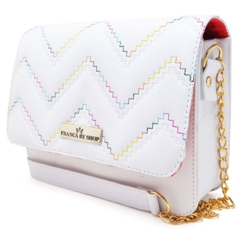 Bolsa Feminina De Ombro Alça Corrente Lorena Luxo