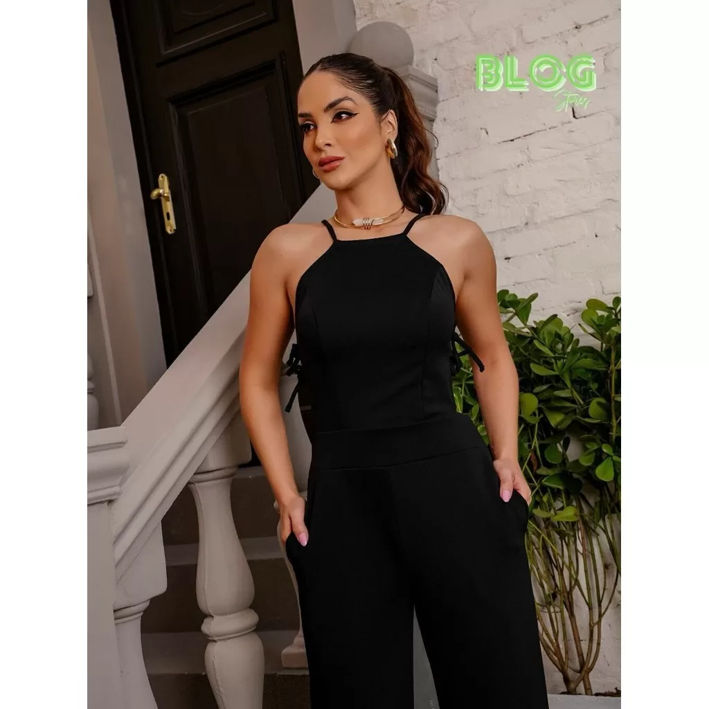 Macacão Feminino Pantacourt com Bojo