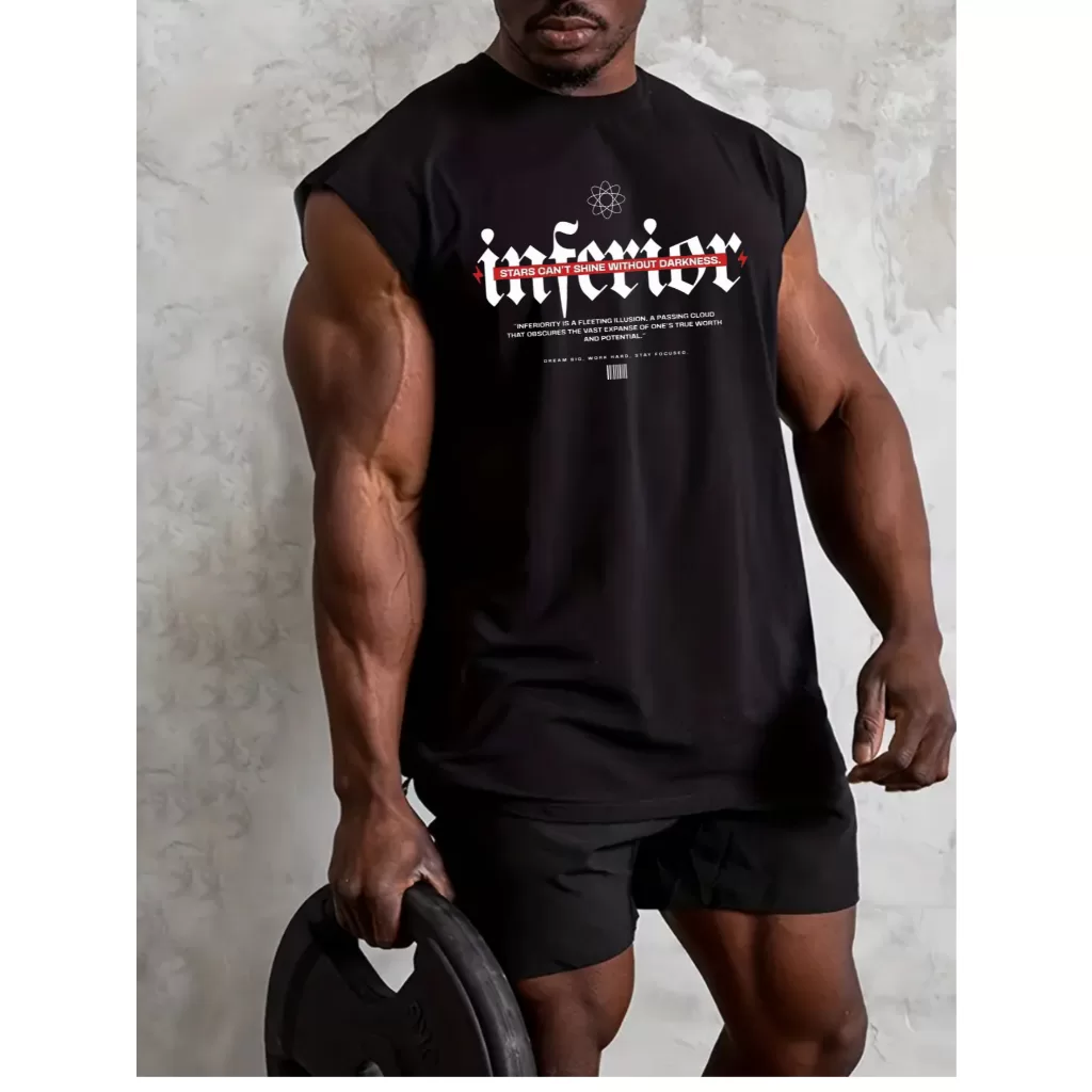 Camiseta Regata Oversized Masculina Inferior Academia e Treinos Modelagem Grande Conforto e Estilo