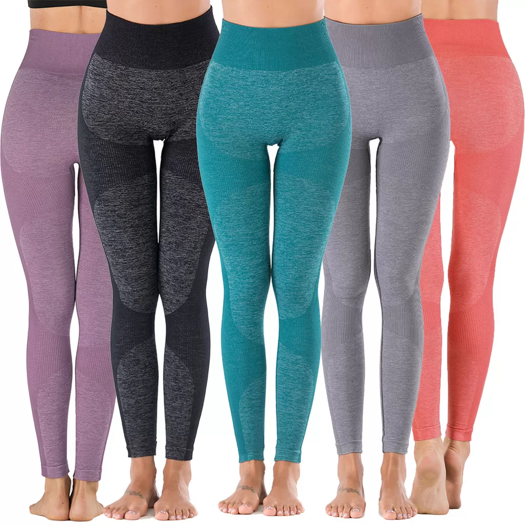 Hot Wind Calça Legging Feminina Academia Fitness Cintura Alta Levanta Bumbum Sem Costura Alta Compre