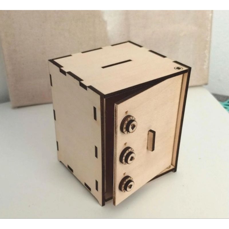 cofre em mdf 20x15x15