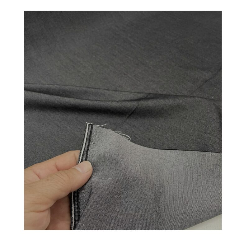 Tecido Jeans Leve Chambrê PRETO com Elastano