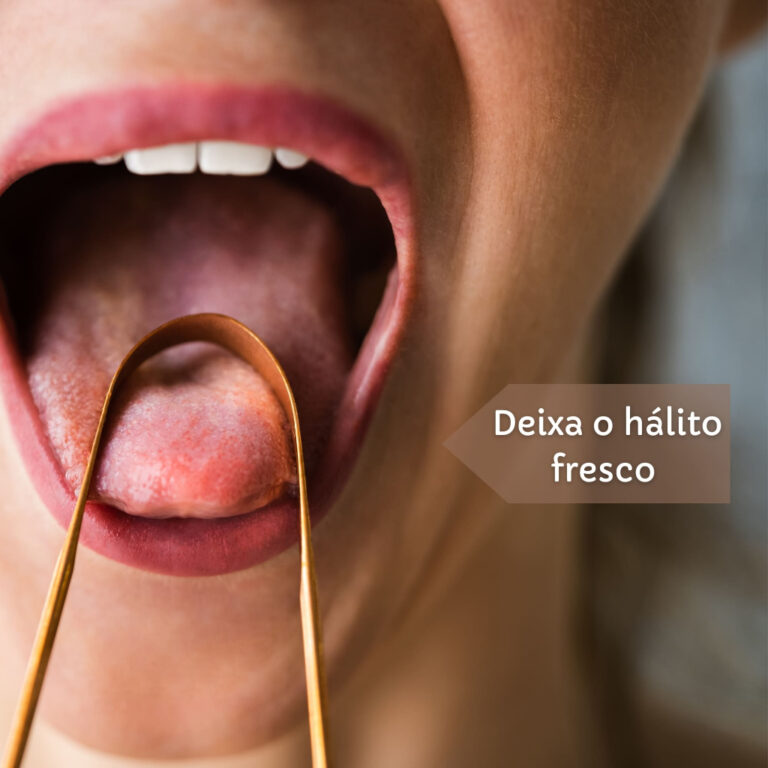 Raspador Limpador de Língua Cor Cobre Puro Ayurve