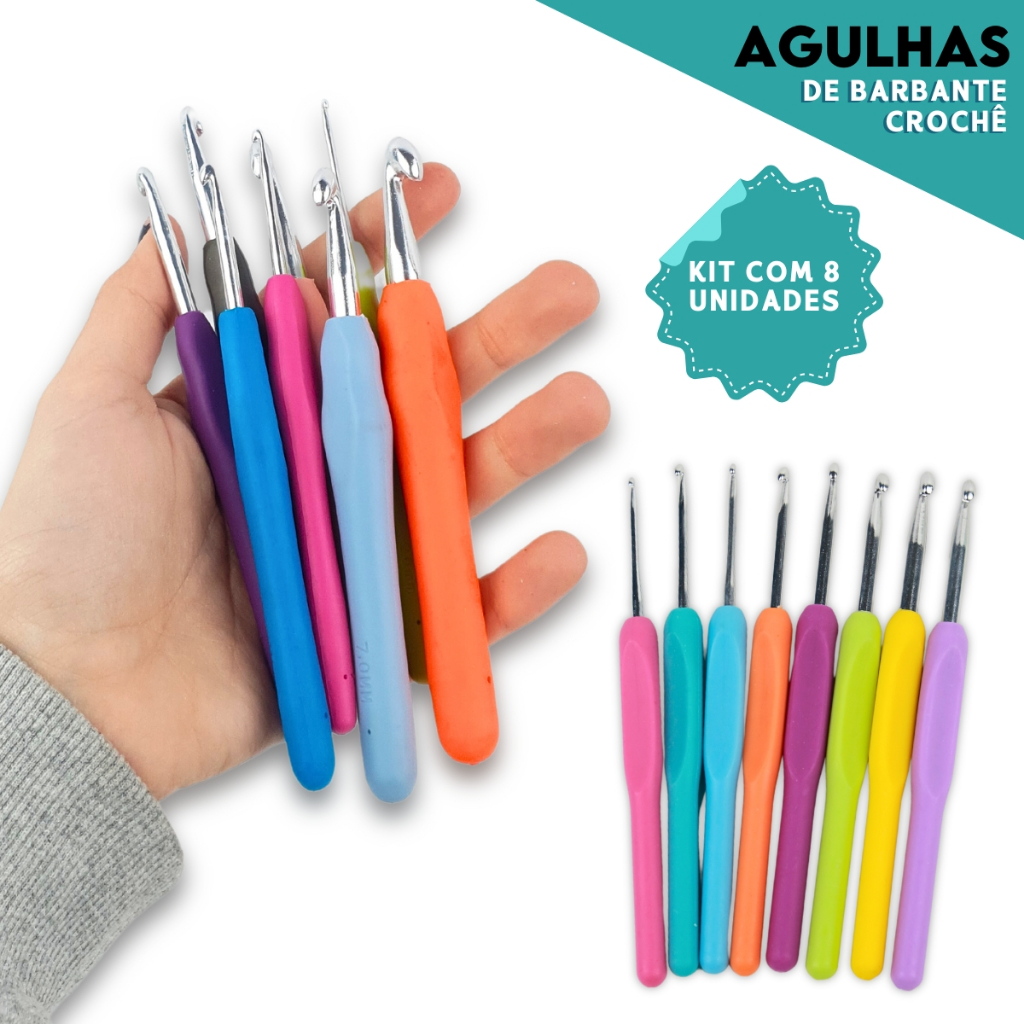 Kit Agulhas Barbante – Pacote com 8 Unidades – CH