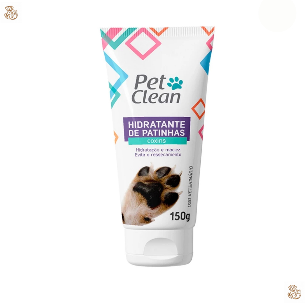 Hidratante De Patinhas Patas Cachorro E Gatos Pet Clean 150g