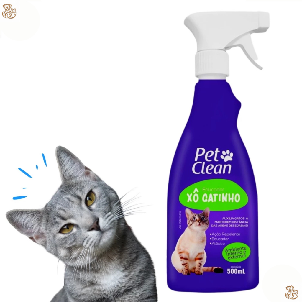 Educador Sanitário para Gatos Xô Gatinho Pet Clean – 500 ml
