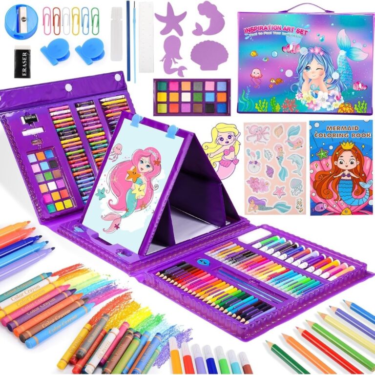Maleta de Pintura Infantil Estojo Escolar Desenho 
