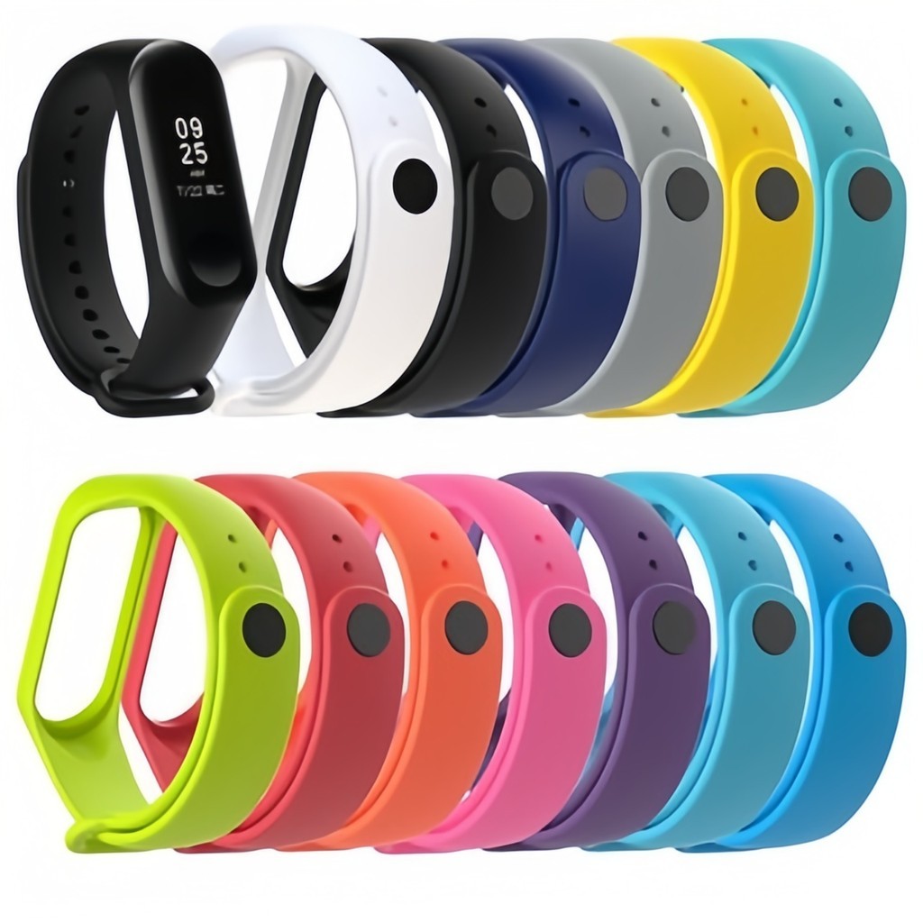 Pulseira De Silicone Para Substituição De  Mi Band