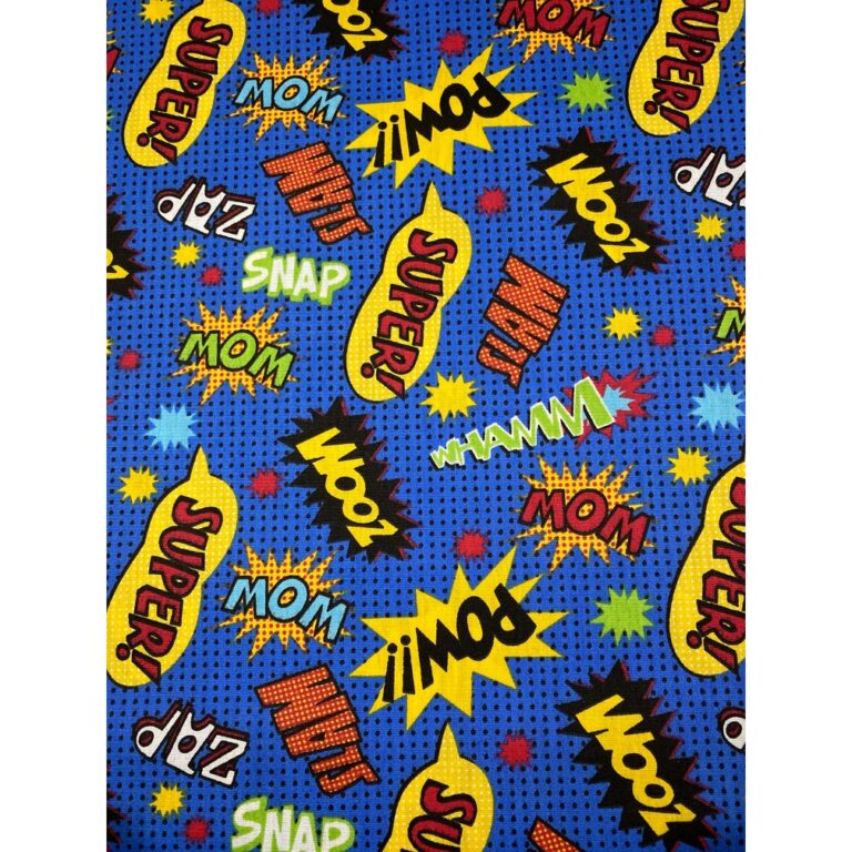 Tecido Tricoline Estampado 100% Algodão – O