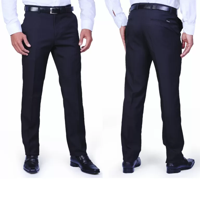 Calça Social Alfaiaria Masculina Lisa Não Amassa