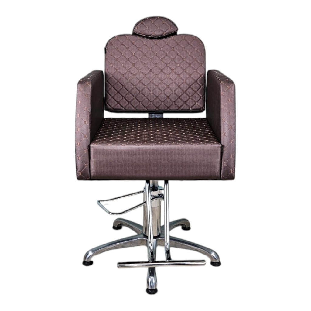 Cadeira Nexus Fixa Salão De Beleza Marrom Factor Dublado