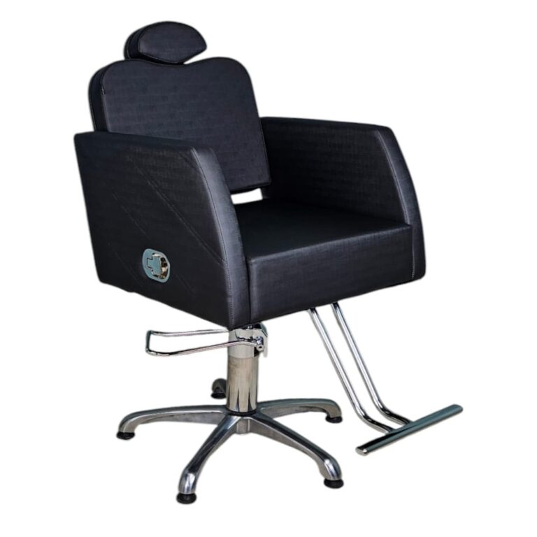 Cadeira Nexus Reclinável Cabeleireiro Preto Facto