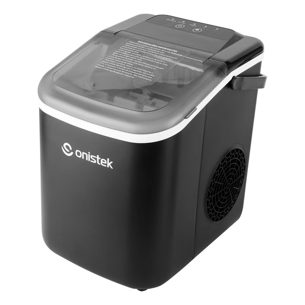 Máquina De Gelo Portátil 13kg/dia 110V Automática Compacta Produção Rápida para Bebidas Bar Cozinha