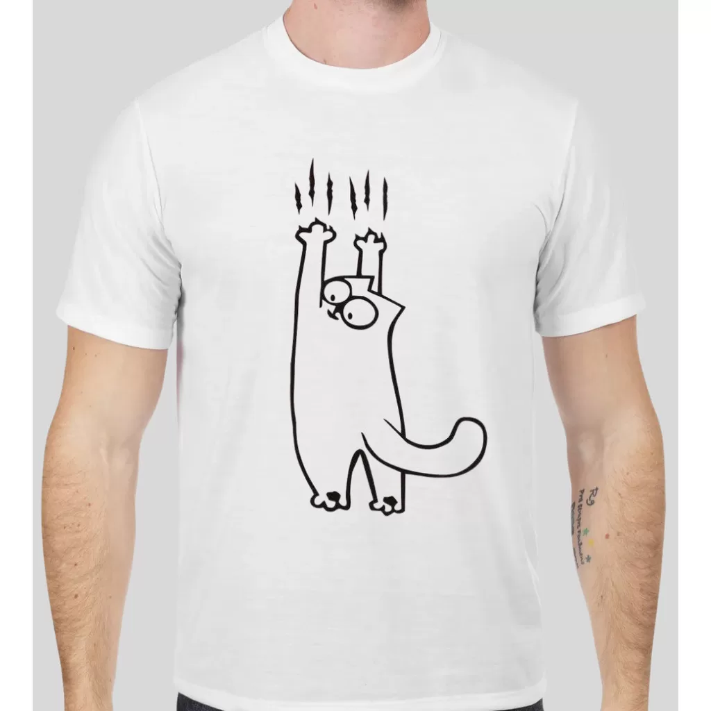 Camiseta O Gato – Engraçada, Meme