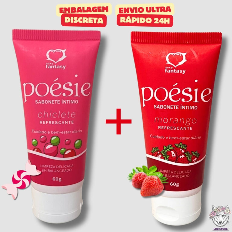 Kit 2 Sabonetes Intimo Feminino Poésie 60g Morang