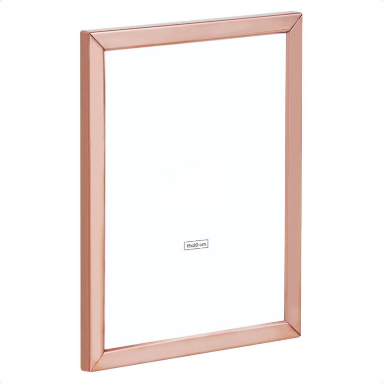 Porta Retrato Quadro Clássico 15x20cm Rose Gold E
