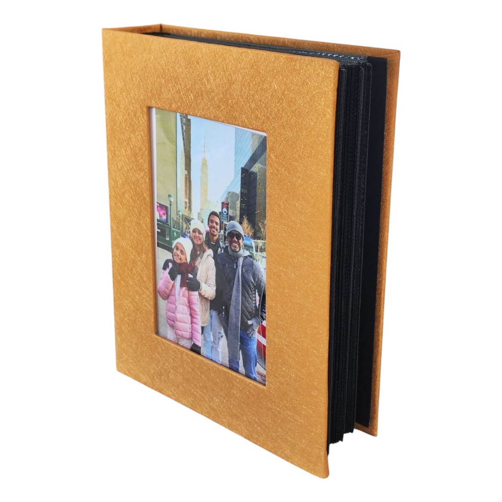 Álbum Fotográfico Luxo p/ 200 Fotos 10×15 Personalizado Presente Especial Modelo Luxo Premium