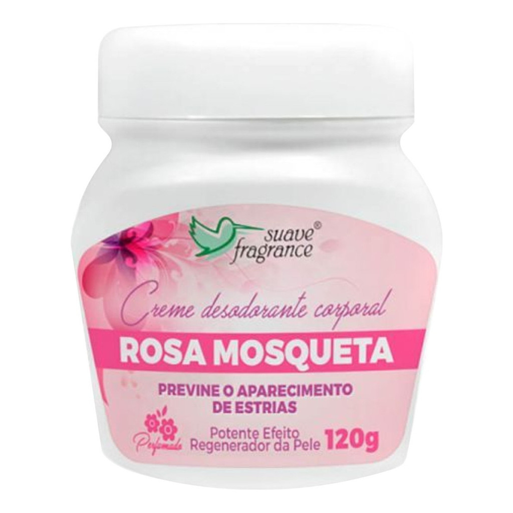 Creme Desodorante Corporal Rosa Mosqueta Suave Fragrance