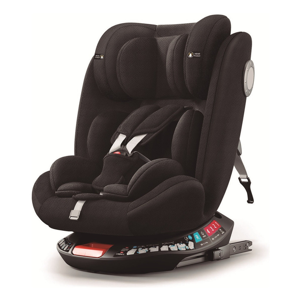 Cadeirinha de Bebê para Carro Black Estrutura Plástico e Ferro Compacta