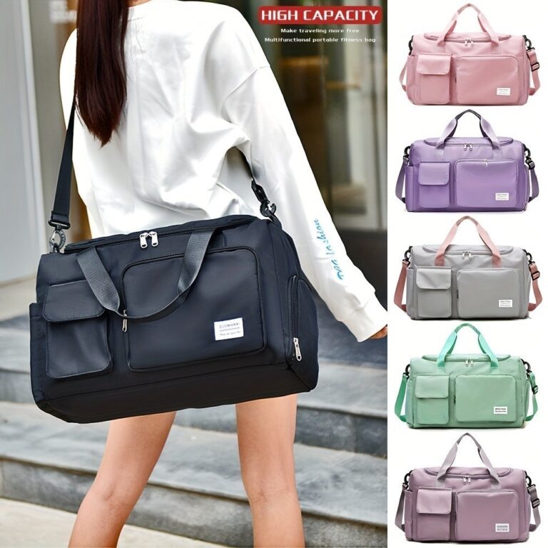 Bolsa Mala de Viagem Multifuncional de Grande Capa