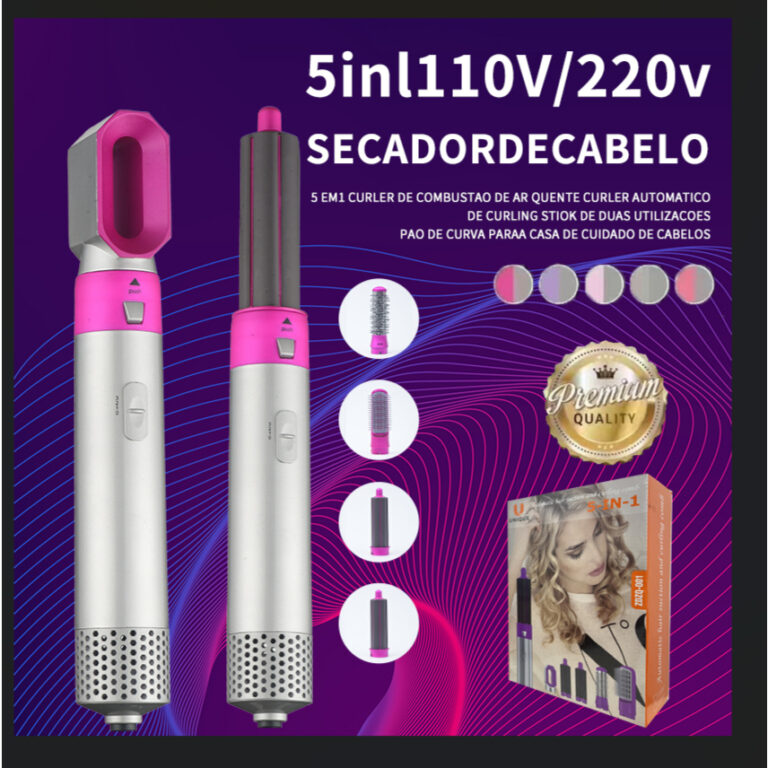 Escova Secadora De Cabelo 5 Em 1 Profissional Mode