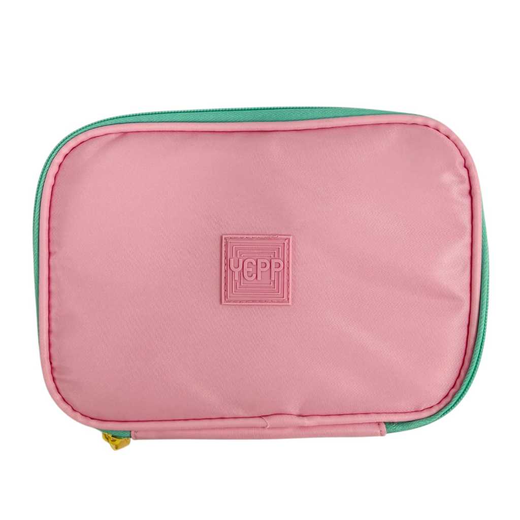 Estojo Box Yepp com cores modernas e super reforçado, para jovens de de bom gosto.