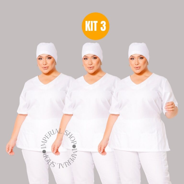 Kit 3 Privativo Oxfordine Estética Clínica Pijam