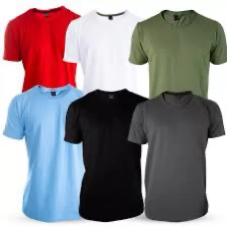camiseta básica masculina lisa