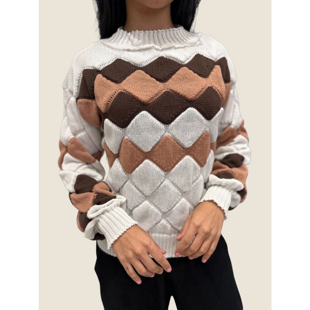 Blusa de Frio Feminina Conforto em Tricot Moda Inverno