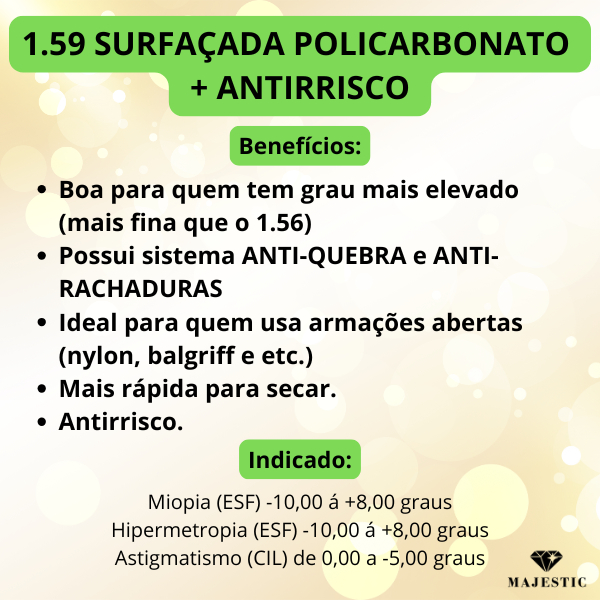 Par Lentes Para Colocar Seu Grau Completo Óculos 