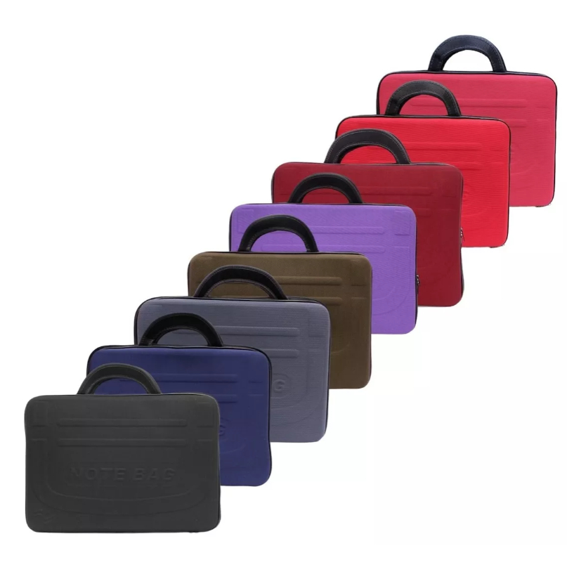 Capa para Notebook de 15,6 polegadas Preta com Alça e Forrada 99A : Proteção de Alta Qualidade, Esti